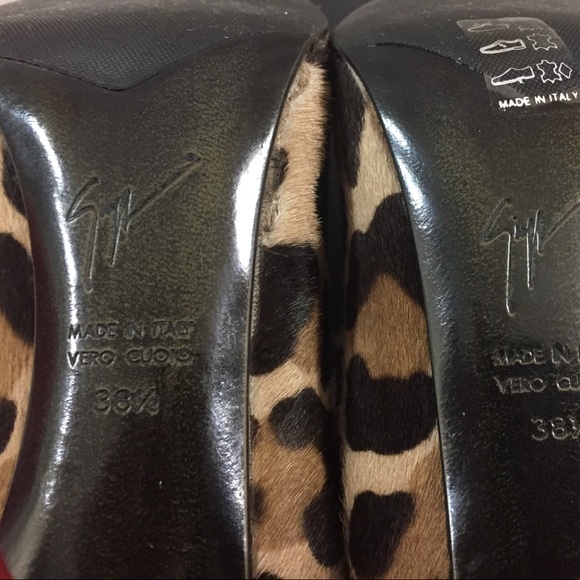 🆕 Giuseppe Zanotti Espectacular Red Heels 👠 - Picture 8 of 8